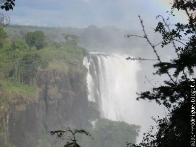 Les chutes du Zambeze